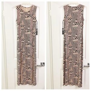 NEW Poof high slit maxi dress